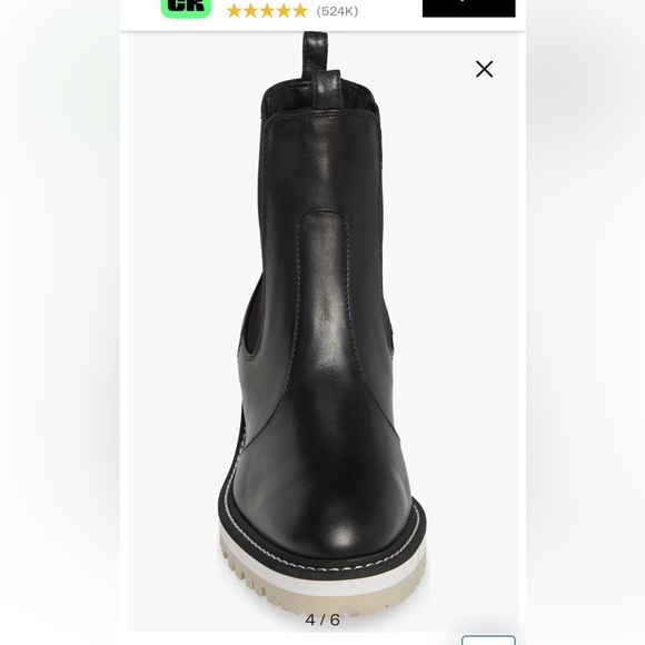 Sam Weatherproof Leather Chelsea Boot (Women)
Aquatalia size 8 - Picture 4 of 9